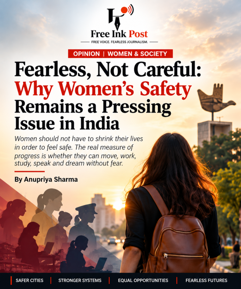 Fearless, Not Careful: Why Women’s Safety Remains a Pressing Issue in India