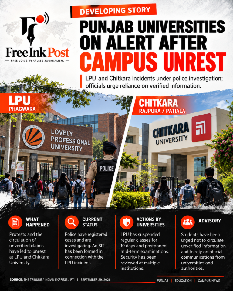 Punjab Universities on Alert After Campus Unrest